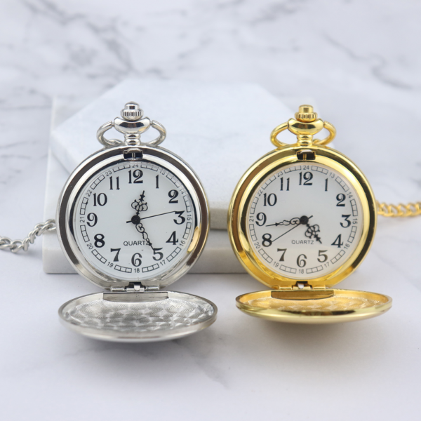Silver Pocket Watch - Mygiavelle