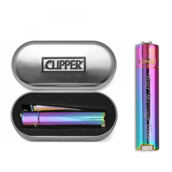 Clipper Metal Lighter – Multi-Coloured - Mygiavelle