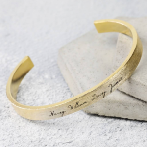 Men’s Engraved Custom Bangle Bracelet - Mygiavelle