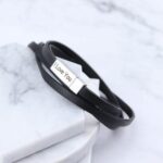 Cairo Leather & Stainless Steel Mens Bracelet - Mygiavelle