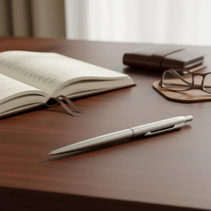Parker Classic Ballpoint Pen – Silver