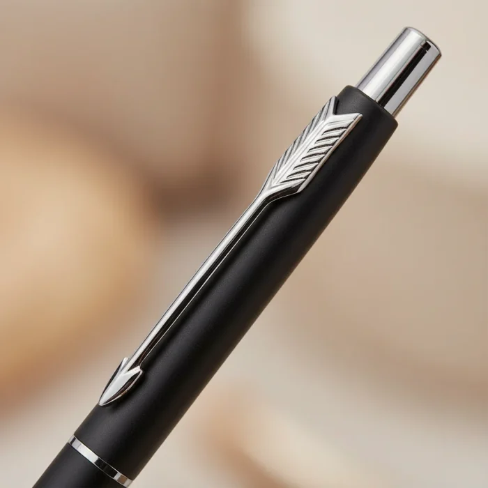 Parker Classic Ballpoint Pen – Matte Black with Silver Clip